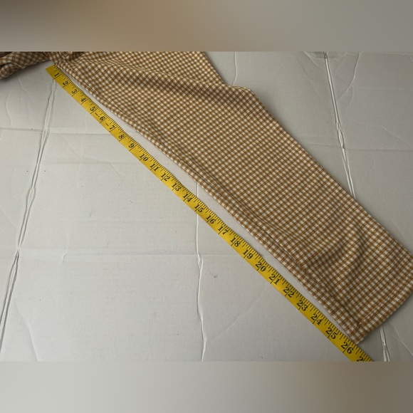 F21 Women’s Gingham Print Leggings size Large - Picture 8 of 8